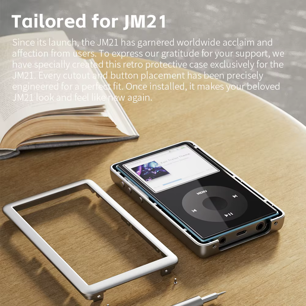 Étui de protection pour lecteur MP3 Fiio Nest Pod Mini, étui d'origine pour lecteur de musique Hi-Fi portable Jm21