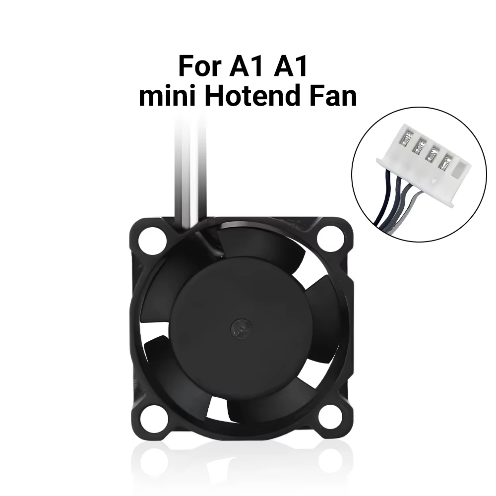 Ventilateur A1 A1mini pour le refroidissement du hotend A1 Mini, ventilateur silencieux 2510 pour les accessoires d'imprimante 3D Lab A1 et A1 Mini