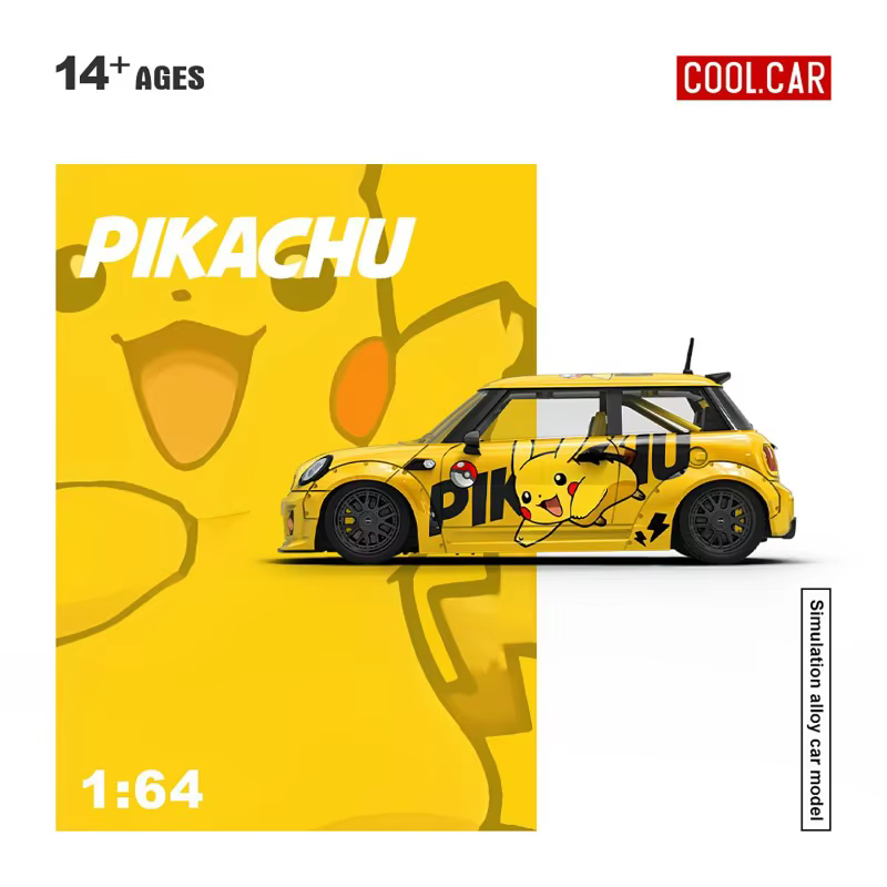 [Pré-vente] CoolCar 1:64 BMW Mini 2ème génération R56 Cooper, modèle de voiture en alliage, un jouet cadeau pour les amis, un objet de décoration de collection