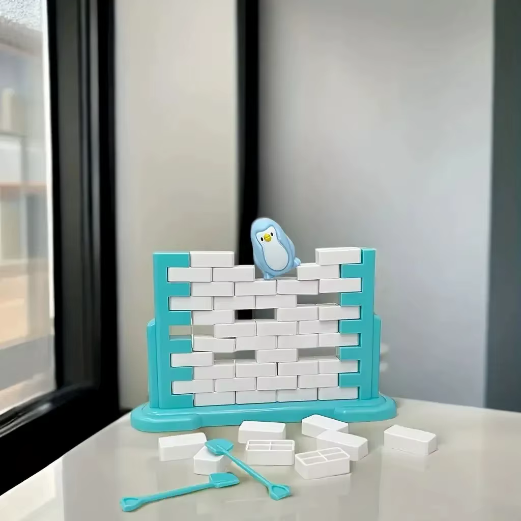 Mini brise-glace amusante pour enfants, piquin, piège, jouets, jeu de société d'intérieur, partie familiale, blocs d'équilibre interactifs Parent-enfant, cadeaux