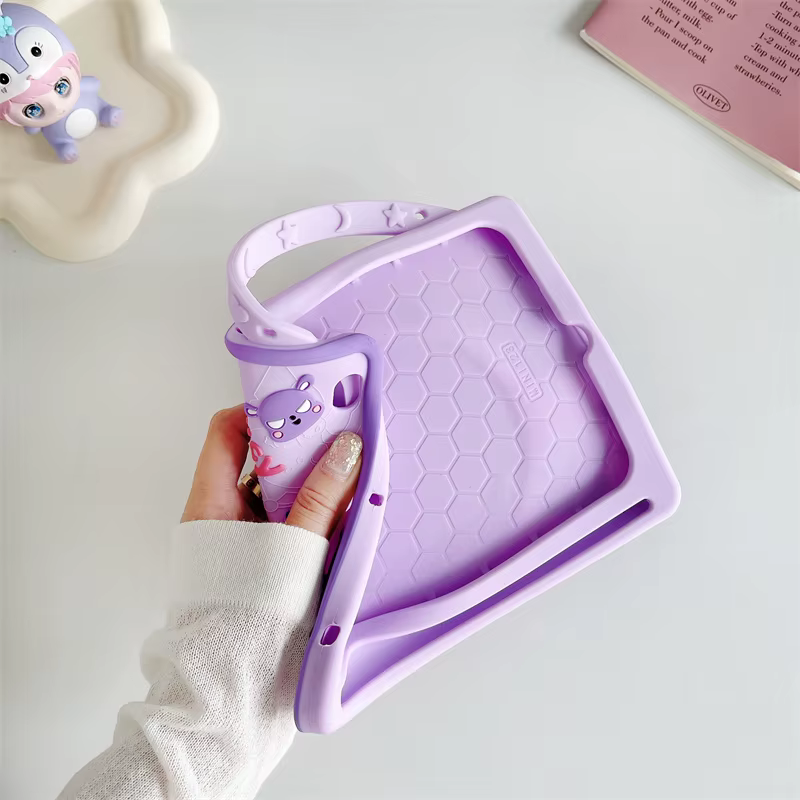 Étui de protection en Silicone pour tablette Samsung Galaxy Tab S6 A7 Lite A8 A9 Plus, 8.7, 10.1, 11 pouces, mignon, Kuromi