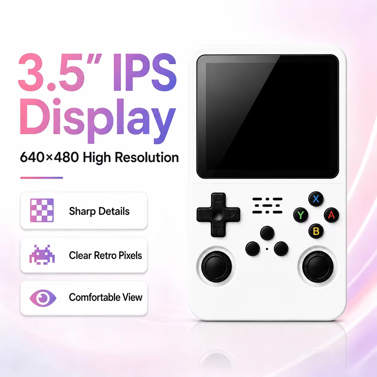 Console de jeu rétro portable R36S Mini avec système Linux, écran IPS de 3,5 pouces, machine de jeu vidéo de poche, excellent cadeau
