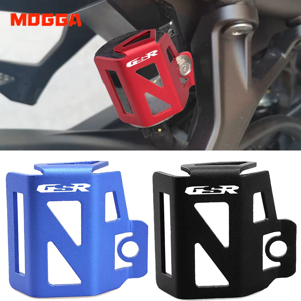 Couvercle de protection de réservoir de frein arrière CNC, accessoires de moto pour SUZUKI GSR400, GSRfemale, GSR750, GSR 400, 600, 750, nouveau