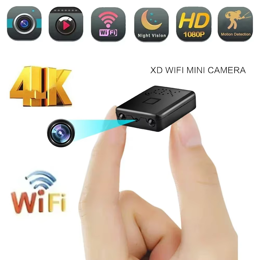 Mini caméra Wifi caméscope 4K Full HD 1080P enregistreur vidéo petite détection de mouvement Vision nocturne sécurité maison intelligente IP Web Cam