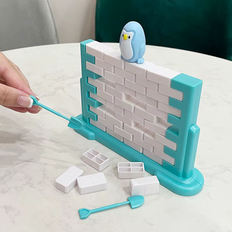 Mini brise-glace amusante pour enfants, piquin, piège, jouets, jeu de société d'intérieur, partie familiale, blocs d'équilibre interactifs Parent-enfant, cadeaux