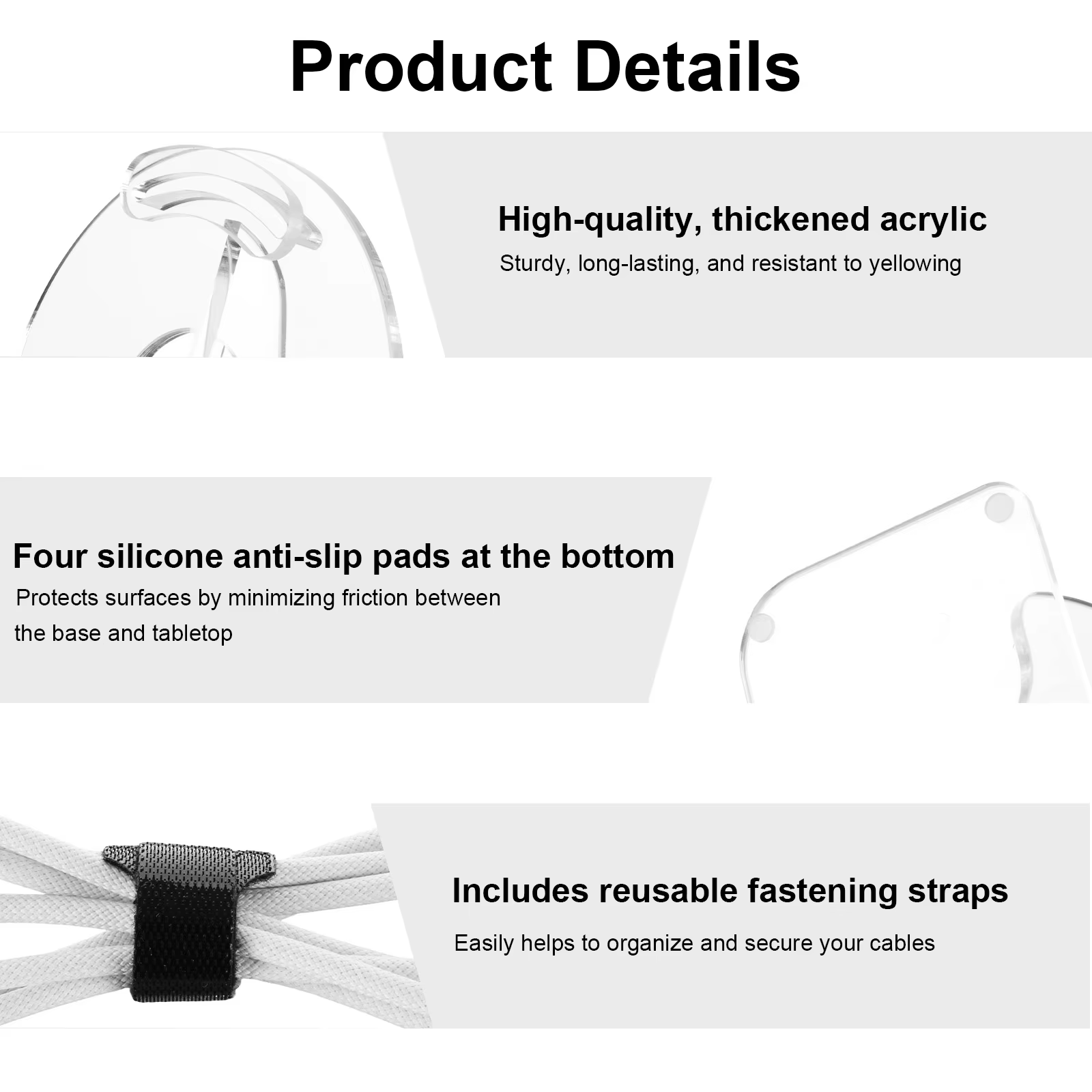 Support pour écouteurs adapté aux écouteurs Shokz OpenRun Pro 2/Air/OpenSwim Pro, support de rangement antidérapant, résistant aux chocs, Portable