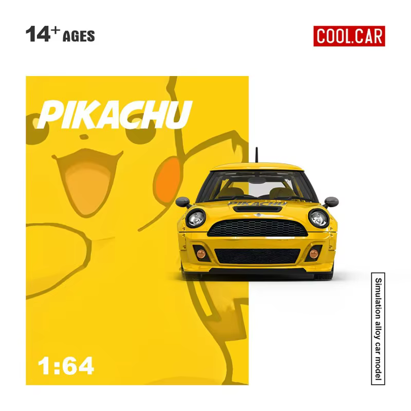 [Pré-vente] CoolCar 1:64 BMW Mini 2ème génération R56 Cooper, modèle de voiture en alliage, un jouet cadeau pour les amis, un objet de décoration de collection
