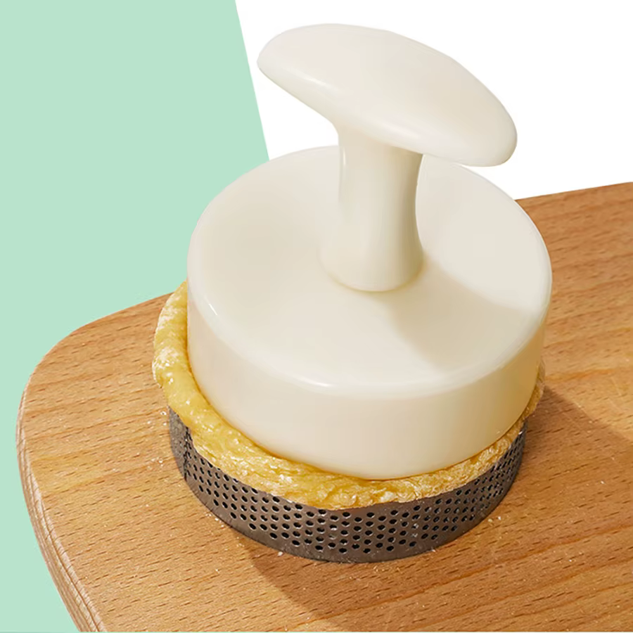 Bâton tarte presseur bouffée pâtisserie tarte tarte 6 pièces ensemble coquille moules pâte à pâtisserie doseur Kit tarte aux fruits fabricant Mini tarte aux fruits doseur