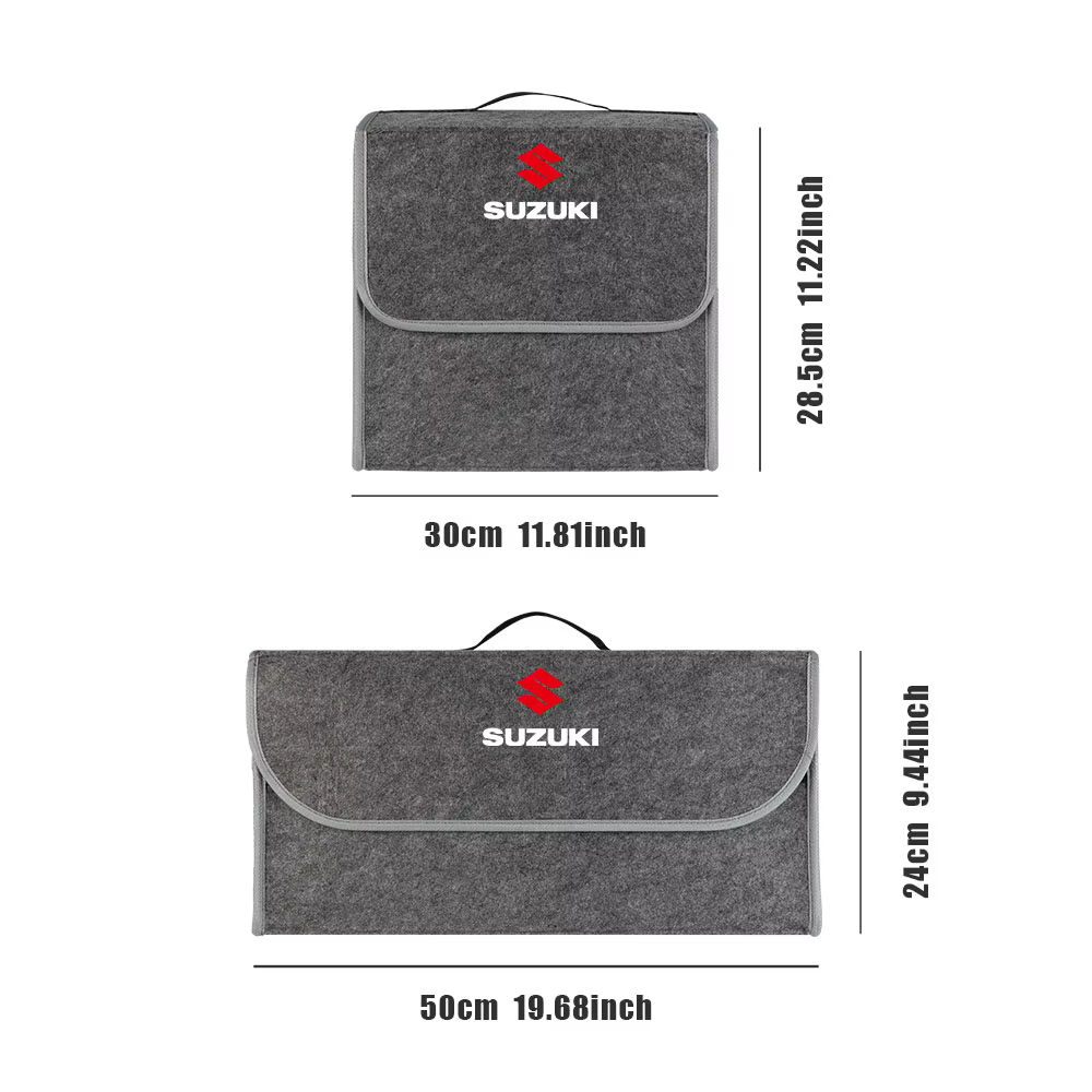 Sacs de rangement de coffre d'accessoires de voiture, boîte de rangement de voyage pour Suzuki SX4 Jimny Swift IGNIS ALTO Samurai Grand Vitara Baleno