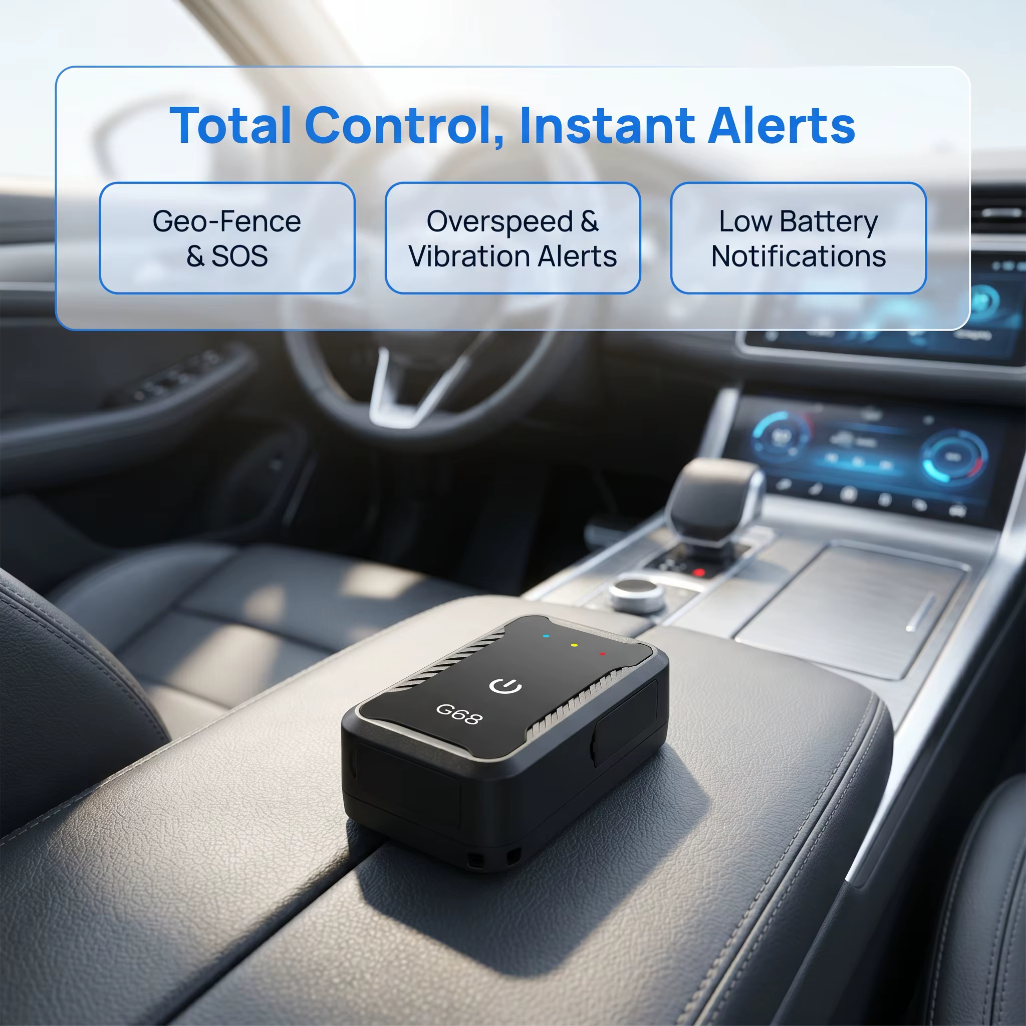 Mini traceur GPS 4G en temps réel avec alarme de géolocalisation, historique d'itinéraire pour animaux de compagnie, personnes âgées, enfants - Positionneur de voiture antivol