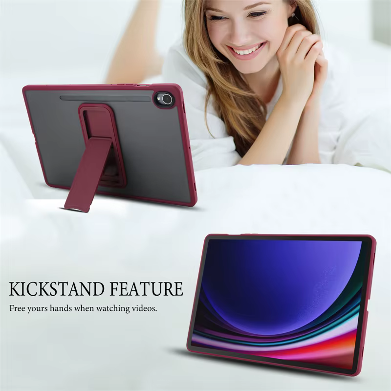 Coque pour Samsung Tab S10 Lite S9 FE 10.9 S11 11 pouces, housse de tablette avec support pour Tab A7 S6 Lite A9 A11 8.7 A8 A9 + A11 + Plus 11 pouces