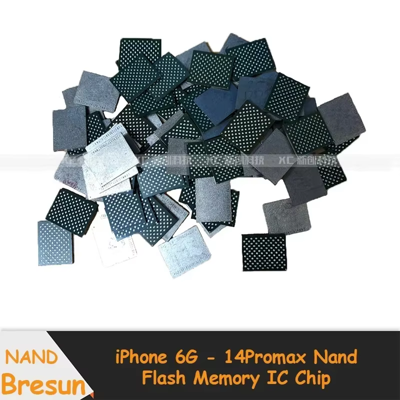 Puce de mémoire flash NAND HDD 64G 128G 256G 512GB 1TB pour iPhone 12 13 Series 14 Pro/Max/Mini Pro Max 64GB 128GB 256GB 512G 1TGB