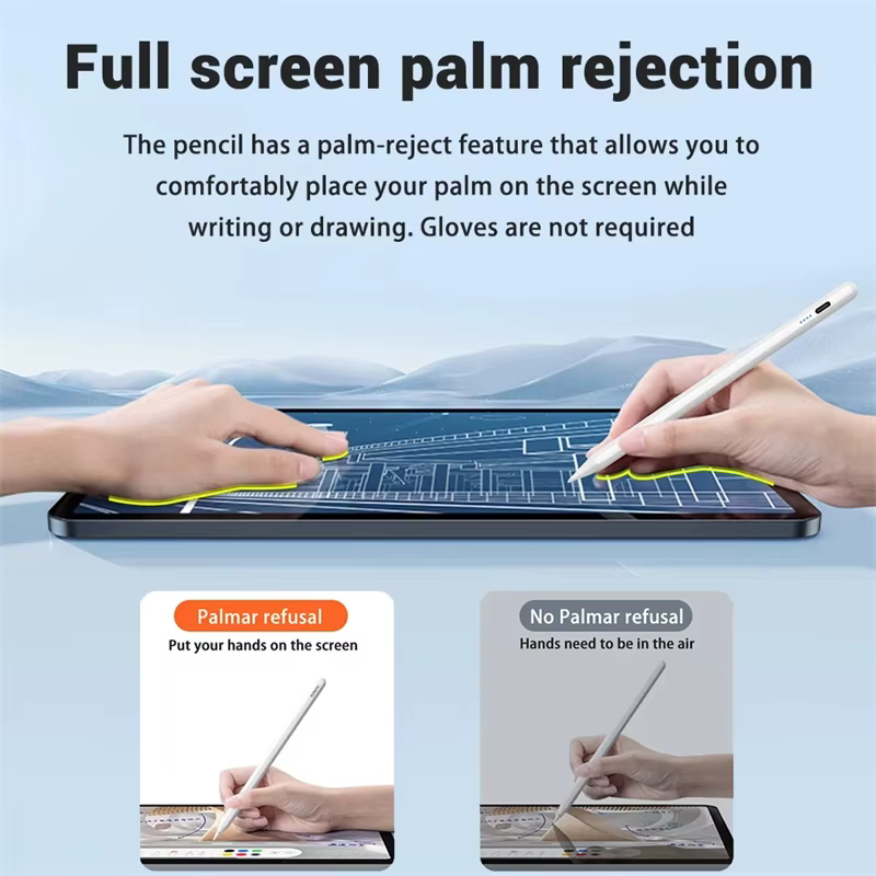 Stylet pour Apple Pencil 2, iPad, 2023, 2022, 2021, 2020, 2019, 2018, 4, 5, 9e, 10e, Air 5, accessoires pour iPad