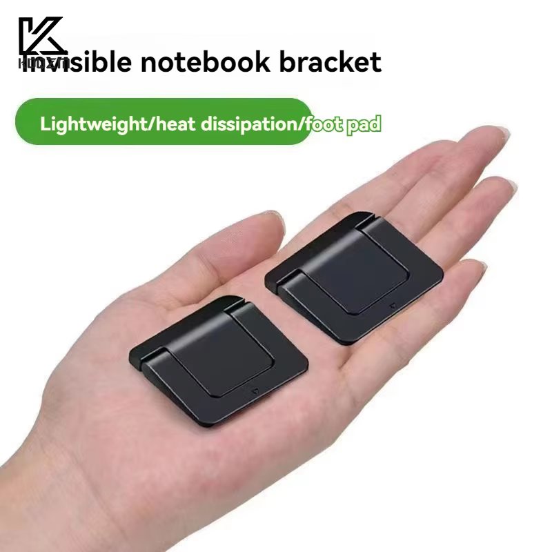 Mini Support d'ordinateur Portable pliable et réglable, Support Portable Ultra-fin pour Support de refroidissement, Support de clavier