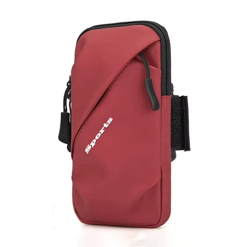 Brassard de sport étanche universel en PU, support de téléphone, sacs de jogging, sac de bras du matin, accessoire de course, adapté pour iPhone, Samsung