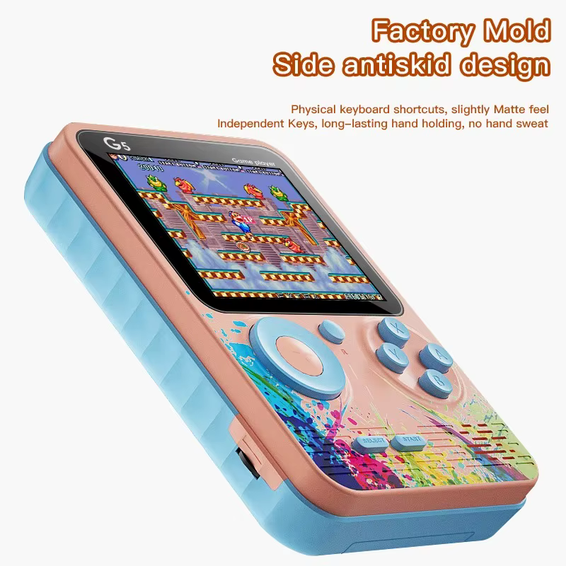 G5 500 en 1 MINI jeu joueurs de jeu portables Console vidéo rétro Portable garçon 8 bits 3.0 pouces écran LCD couleur jeux