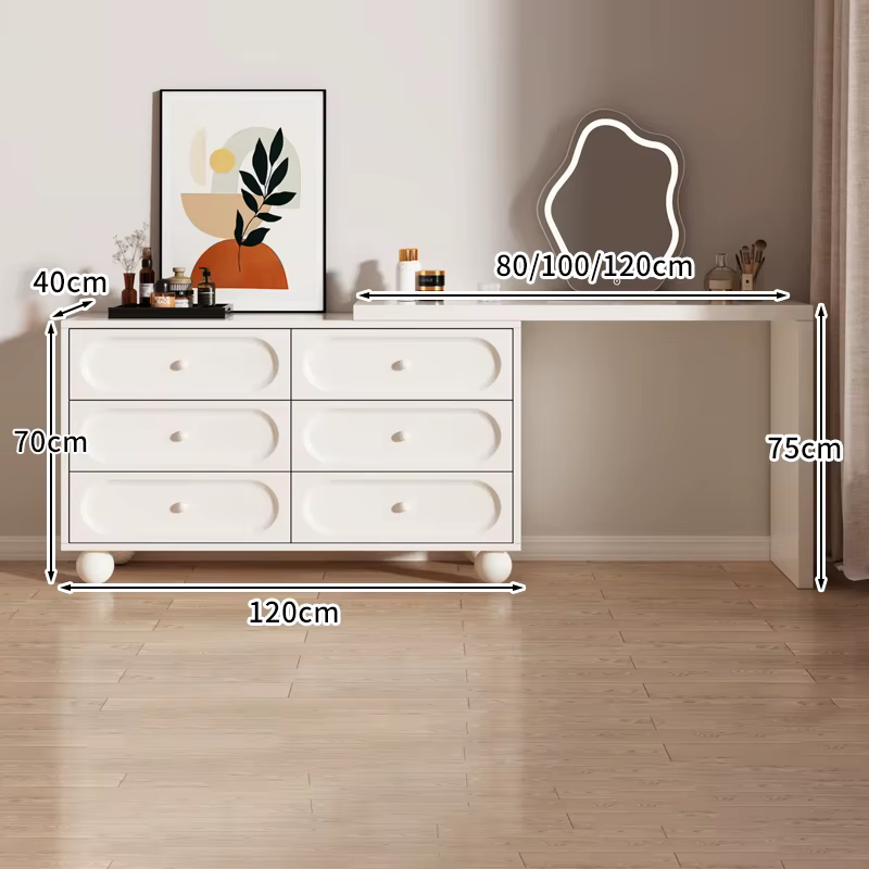 Coiffeuse moderne Simple, esthétique élégante, maquillage De luxe, vanité nordique Glam Tocador De Maquillaje, meubles De chambre à coucher