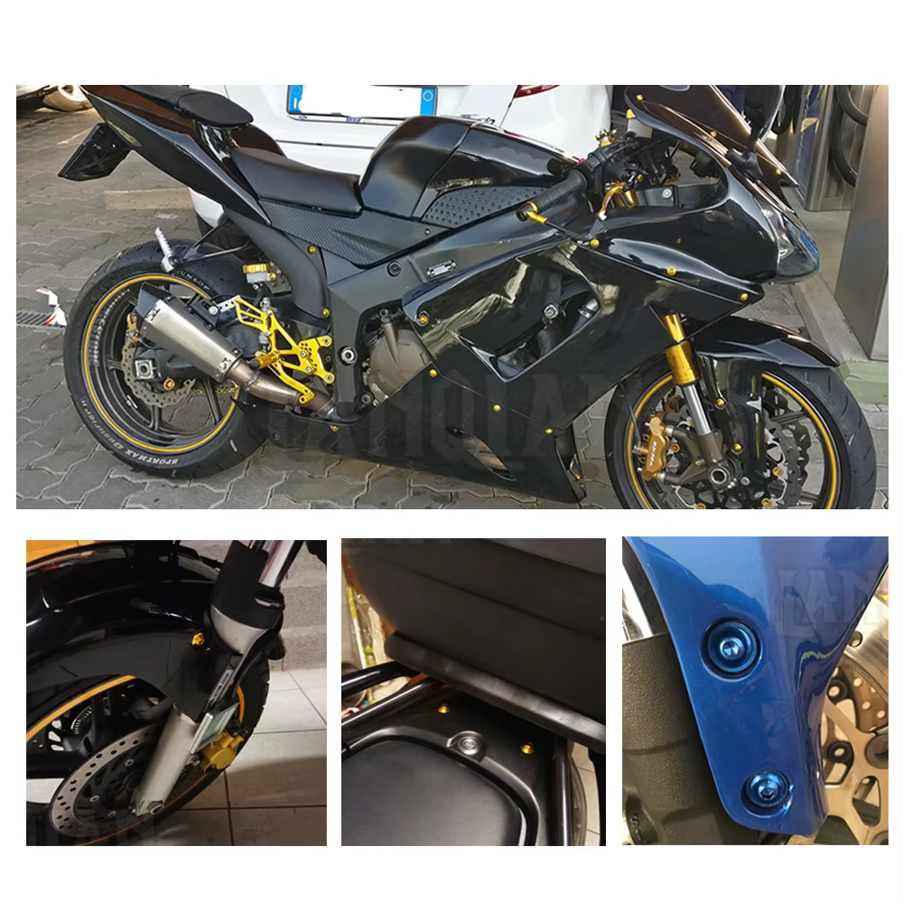 Kit complet de boulons de carénage, vis et écrous, Clips, accessoires de moto pour SMC 690 690SMCR 701SMC 990SMR 990SMT 990 SMT SMR