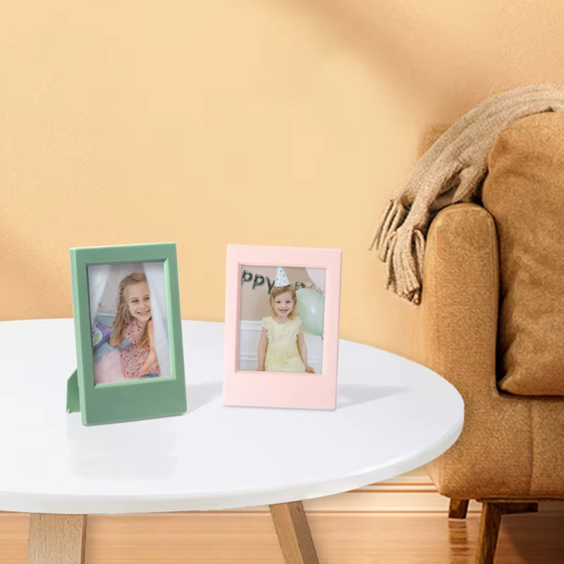 Mini cadre photo pour testeur, présentoir de carte photo brittop, support de bureau, décorations de maison et de bureau, cadeau, 3 pouces