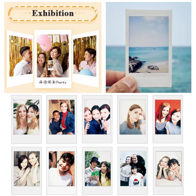 Film Fujifilm Instax Mini authentique – Film couleur Fujifilm Instax Mini 12, 11, 8, 9 pour appareils photo 40, 50s, 50i, 90, Link, 25, Share, SP-1, 2