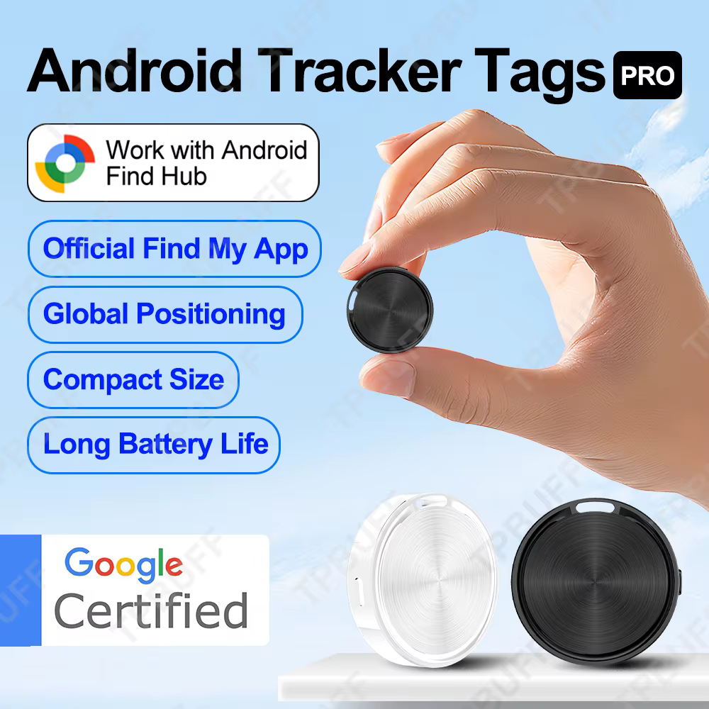Traceur GPS Google Find My mini GPS Android, localisateur d'animaux de compagnie, mini traceur GPS, localisateur d'objets, dispositif Google