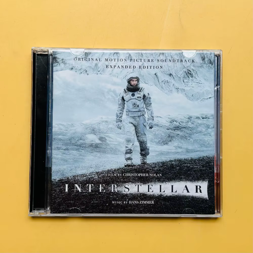 Interstellar Original Motion Picture Soundtrack 2CD par Hans Zimmer, partition de film classique OST pour collection de fans, cadeau en stock