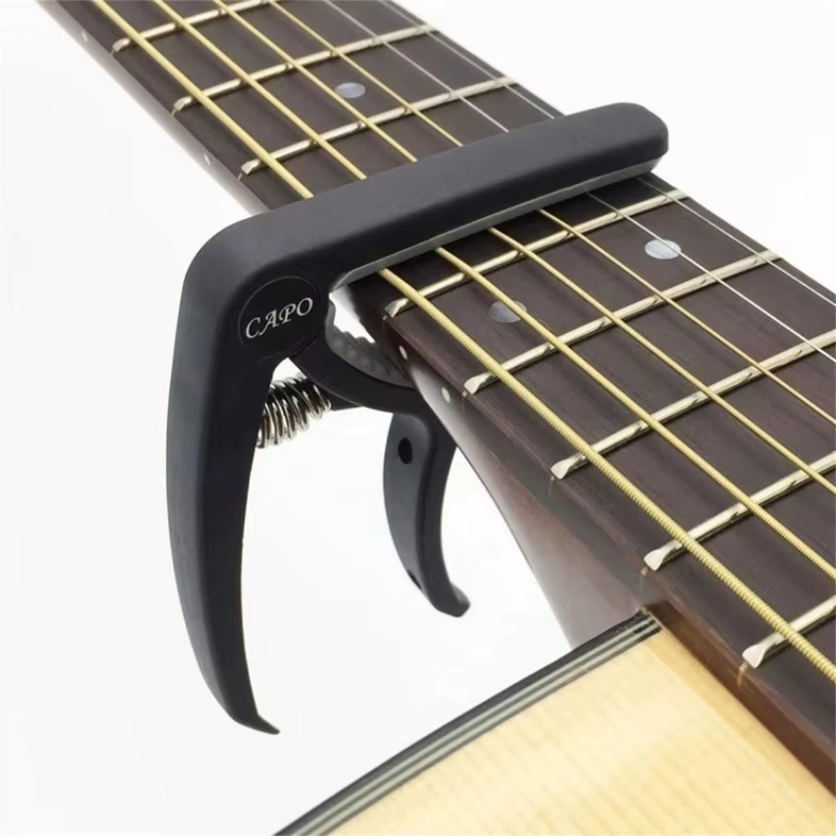 Capodastre de guitare Miwayer : guitare acoustique/classique/électrique à 6 cordes, ukulélé – accessoire d'instrument de musique essentiel