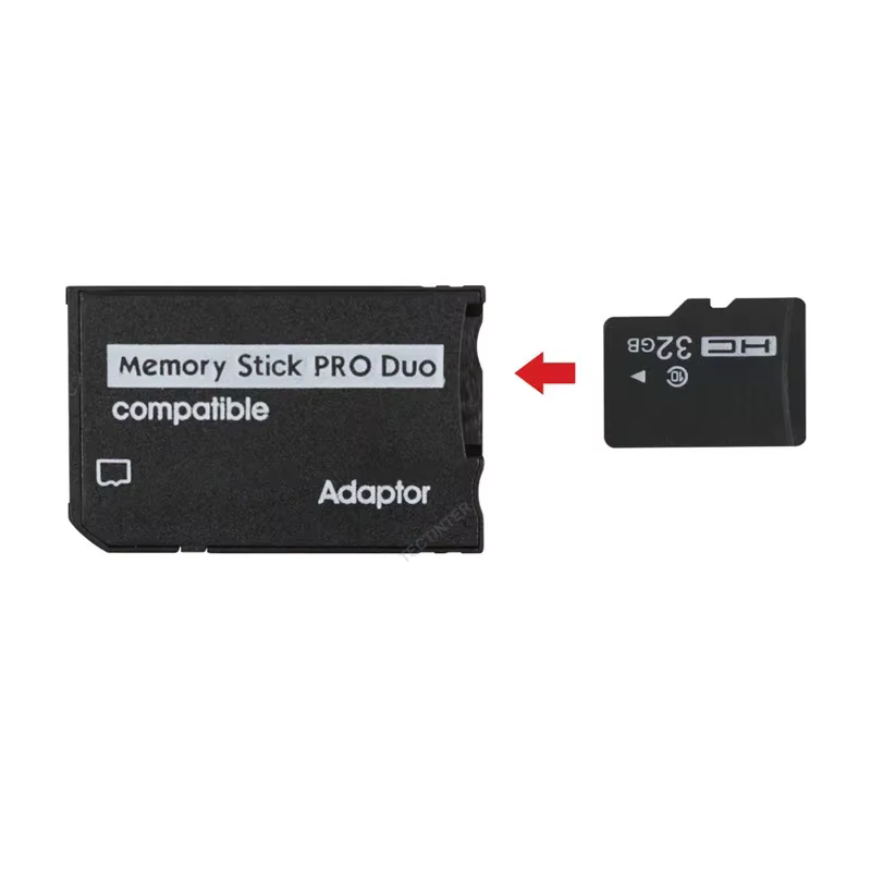 Mini lecteur de carte mémoire Pro Duo, nouvel adaptateur de carte SD TF vers MS pour convertisseur PSP, accessoires de jeu