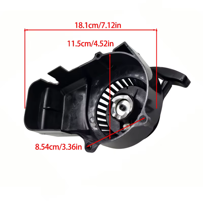 Mini Quad Dirt Bike Pull Start Recoil Starter 47Cc 49Cc pour moteurs 2 temps Minimoto Mini Moto