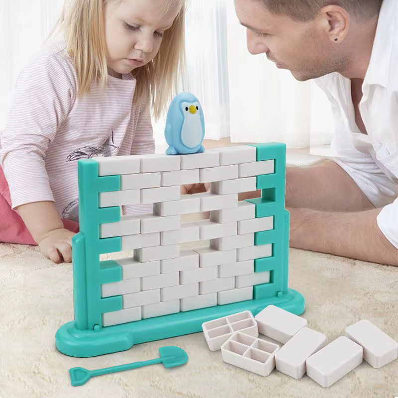 Mini brise-glace amusante pour enfants, piquin, piège, jouets, jeu de société d'intérieur, partie familiale, blocs d'équilibre interactifs Parent-enfant, cadeaux