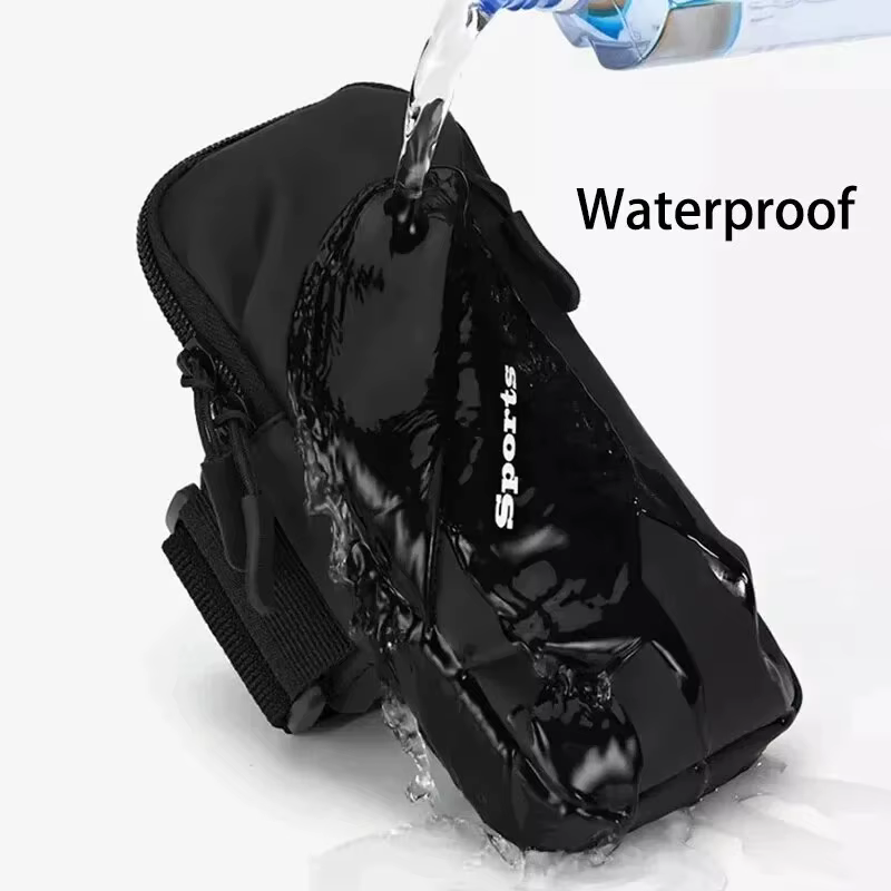 Support de téléphone en cours d'exécution sacs de Jogging pour iPhone Samsung universel étanche PU sport brassard téléphones bras sac accessoire de course
