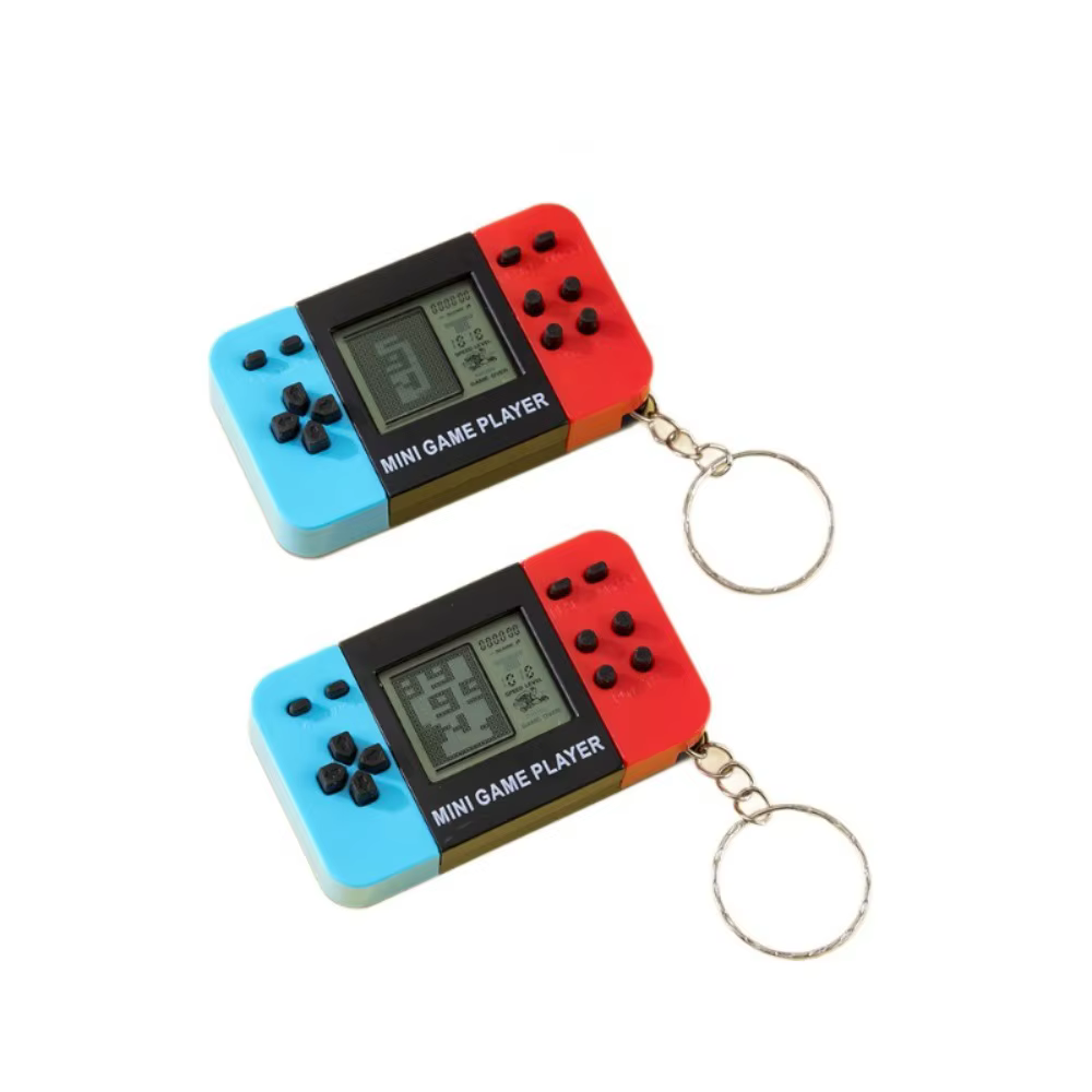 Console de jeu portable Mini Tetris 2026, Jouet pendentif porte-clés électronique classique et nostalgique