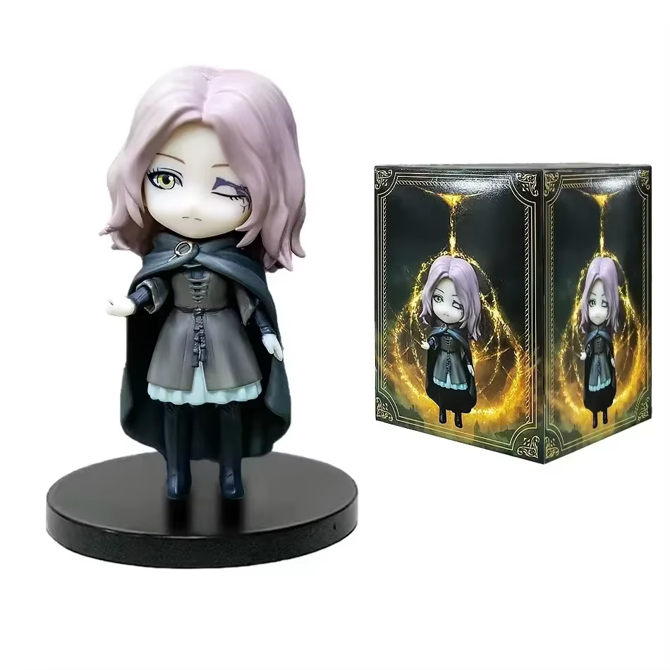 Mini figurine de personnage d'anime Q, Guerre des Loups, Fantôme Mei Linna, modèle en PVC, collection décorative, ornements magiques Lani, cadeaux