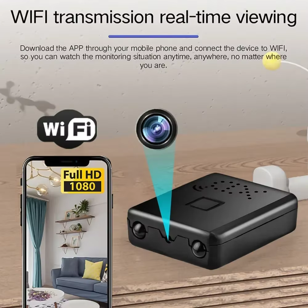 Mini caméra Wifi caméscope 4K Full HD 1080P enregistreur vidéo petite détection de mouvement Vision nocturne sécurité maison intelligente IP Web Cam