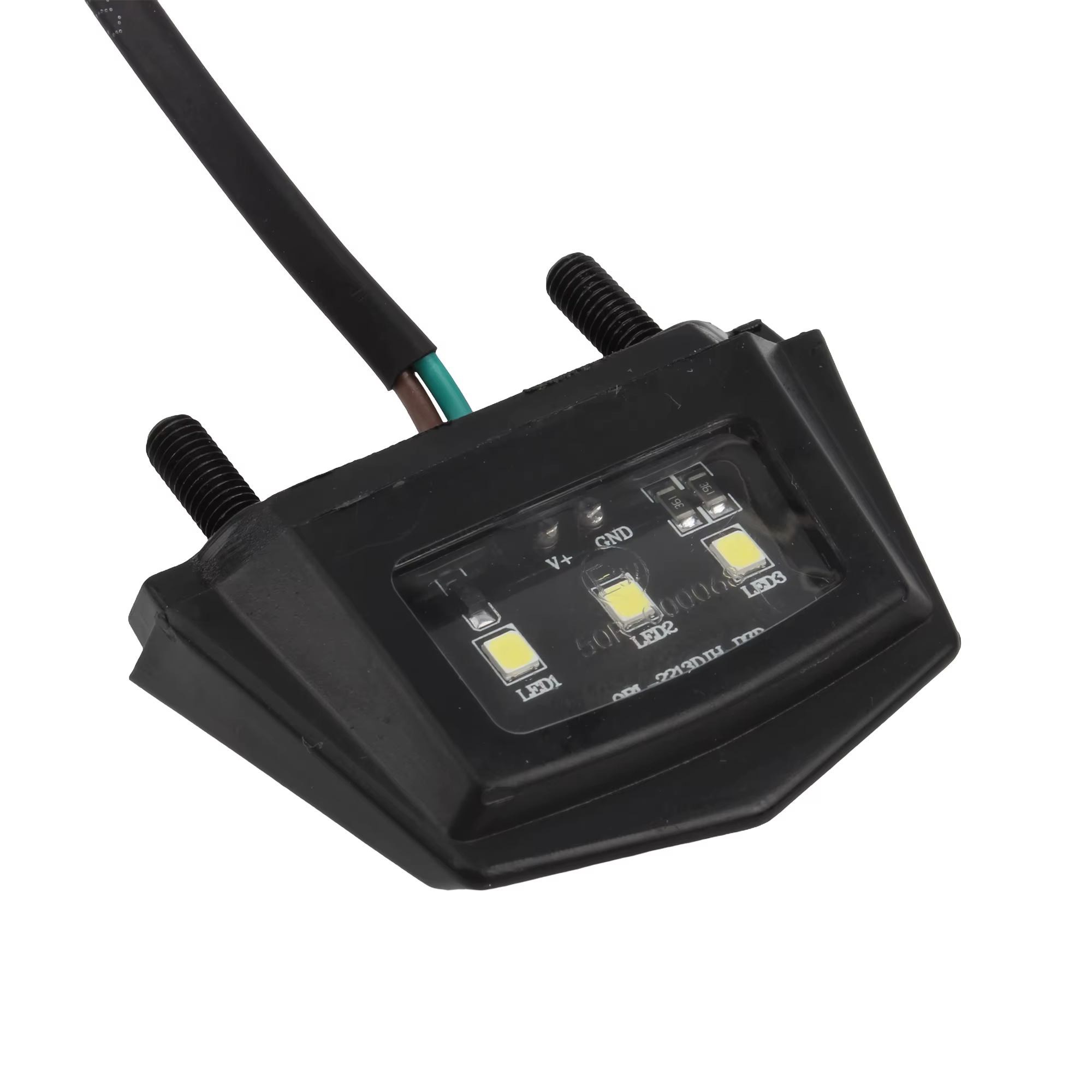 Hurcross-Mini Planner Plate Light, Accessoires Moto Universels, Étanche, 12V, KTM, Honda, Suzuki, Kawasaki, Yamaha