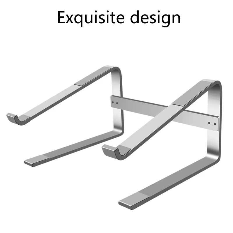 Support en aluminium pour ordinateur portable, poignées ergonomiques, support suréWeramovible pour ordinateur portable, accessoire pour Macbook Air, Mac PlePro, Dell, HP, Lenovo