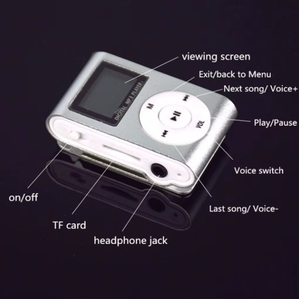 Mini lecteur MP3 Portable musique 3 5mm Interface Micro stéréo sport
