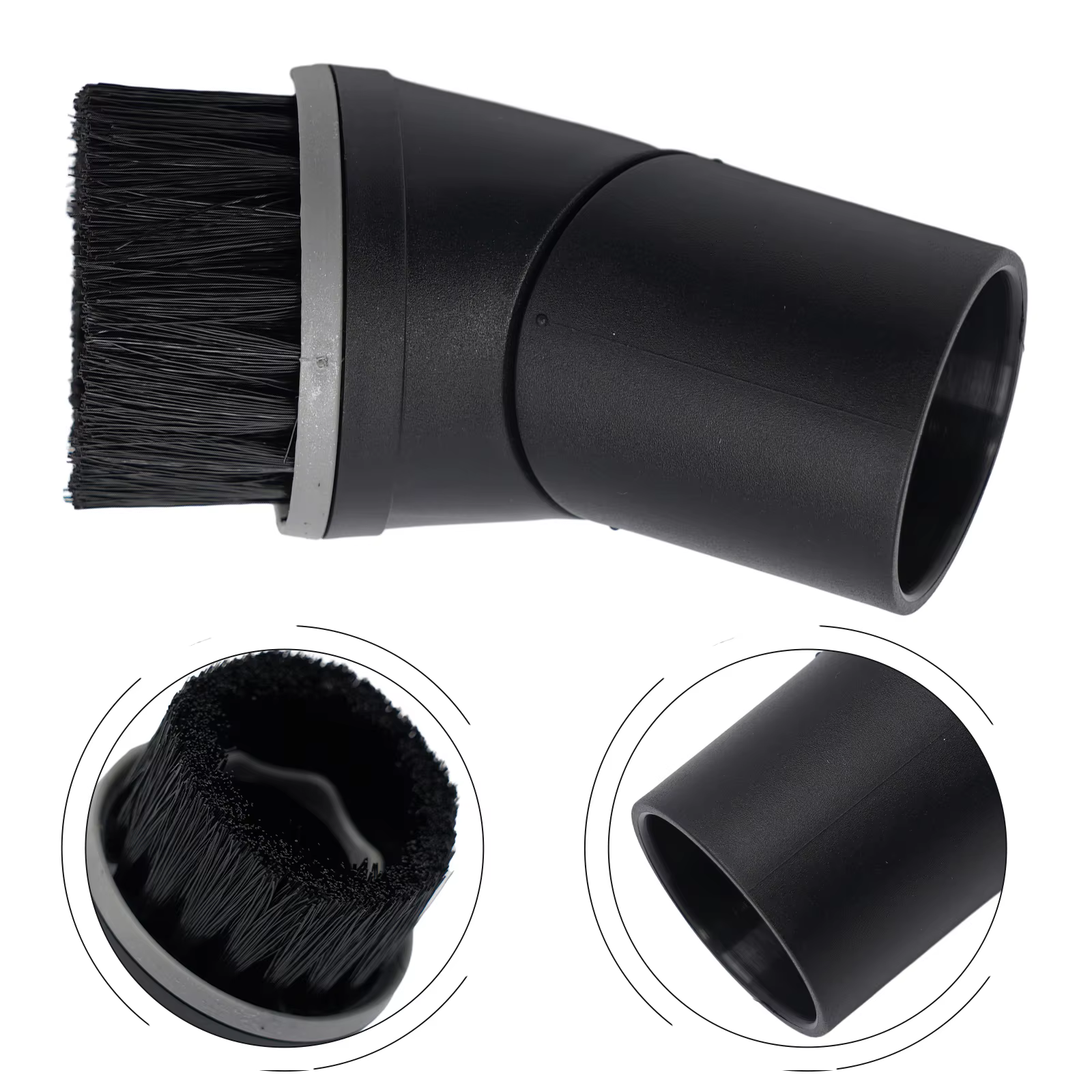 Brosse ronde pivotante, fixation de brosse d'époussetage pour aspirateur Miele série S SSP-10, 07132710 Accessoires pour aspirateur 35 mm