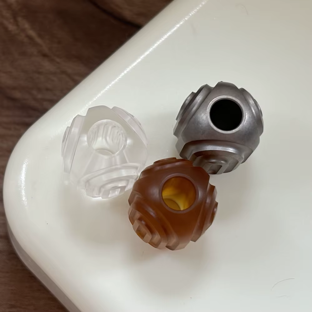 Perle en alliage de titane PC/PEI/bricolage, accessoire de perle paracorde, pendentif en corde de parapluie