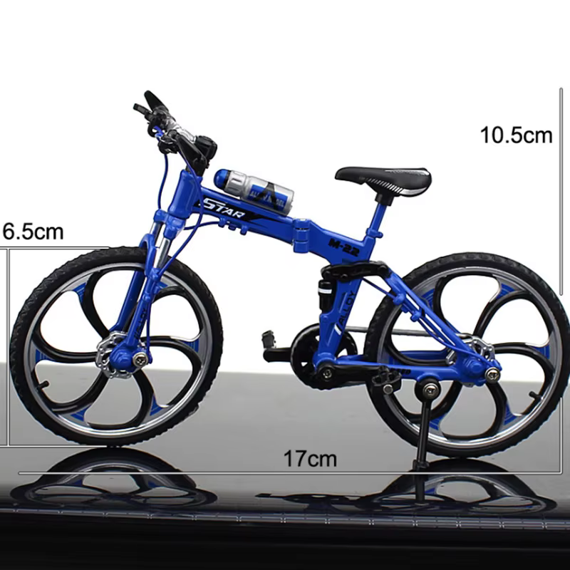 Mini modèle de vélo en alliage 1:10, jouet pour enfants, doigt en métal moulé sous pression, jouet de course, Simulation de Collection, jouets pour garçons, cadeau