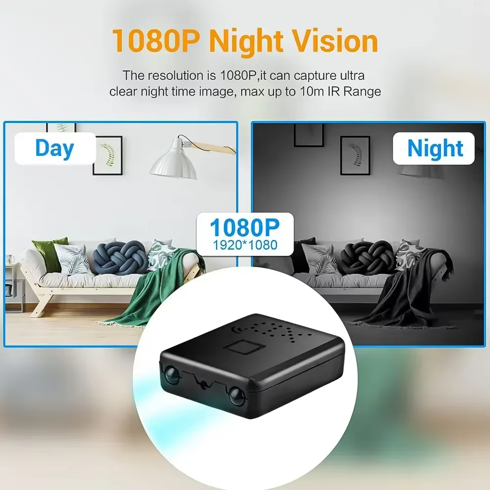 Mini caméra Wifi caméscope 4K Full HD 1080P enregistreur vidéo petite détection de mouvement Vision nocturne sécurité maison intelligente IP Web Cam