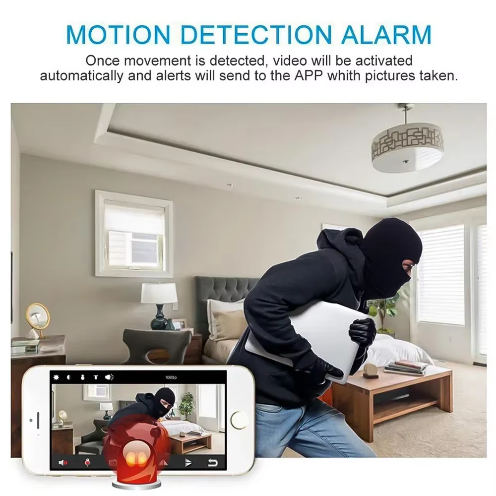 Mini caméra Wifi caméscope 4K Full HD 1080P enregistreur vidéo petite détection de mouvement Vision nocturne sécurité maison intelligente IP Web Cam