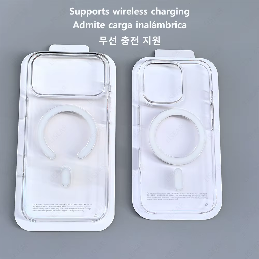 Coque de téléphone magnétique transparente originale, pour iPhone 18 17 Pro Max 16 15 14 Plus 13 12 Mini, pour chargement sans fil Magsafe, housse de protection