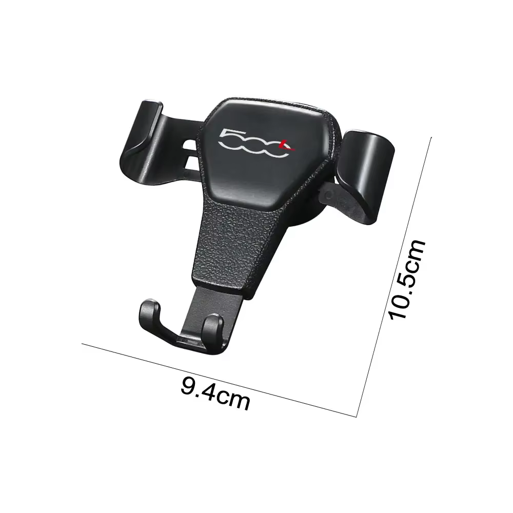 Support de téléphone portable pour voiture, Support réglable, Support de ventilation, accessoires automobiles pour Fiat 500 500C 2012 500X Abarth 695