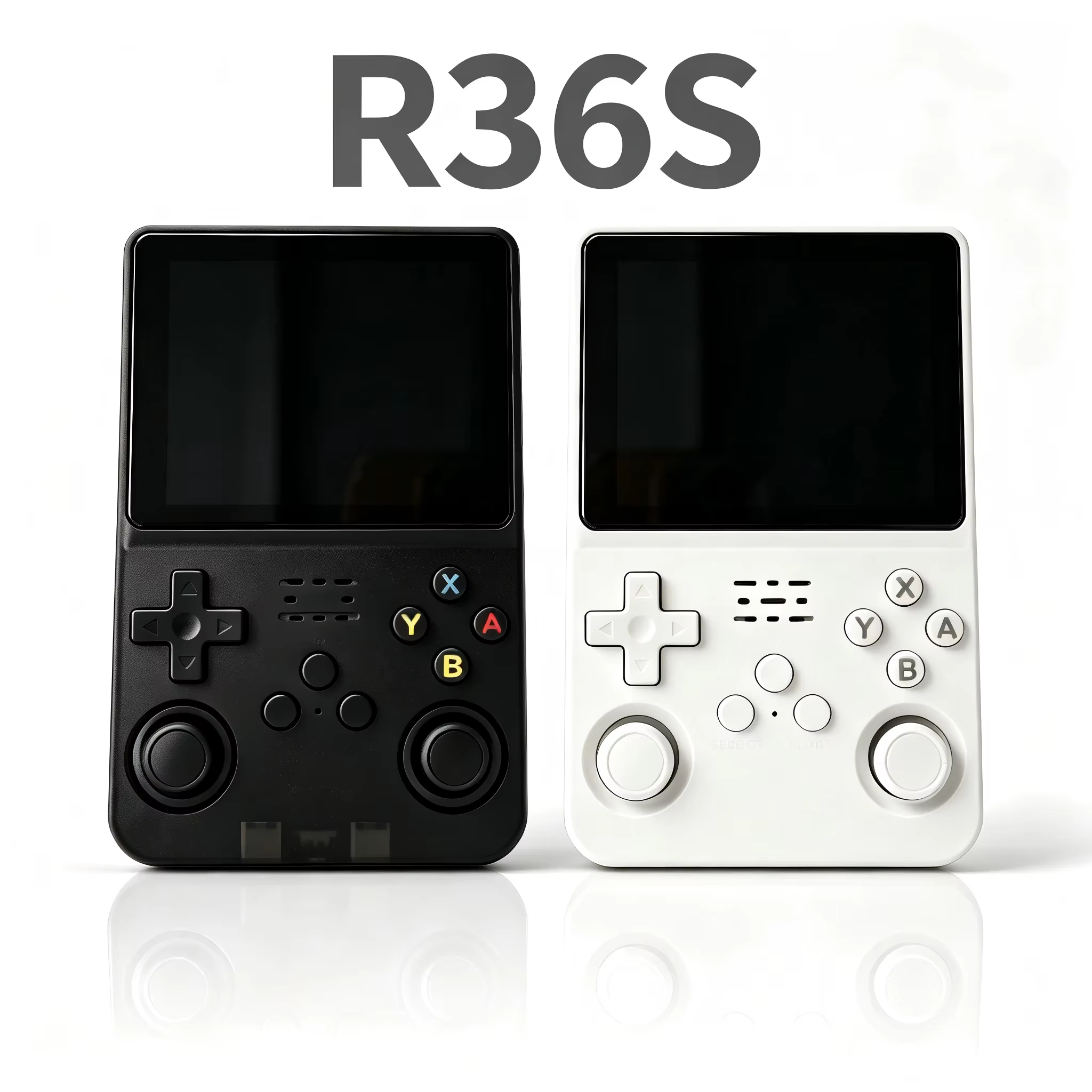 Console de jeu rétro portable R36S Mini avec système Linux, écran IPS de 3,5 pouces, machine de jeu vidéo de poche, excellent cadeau