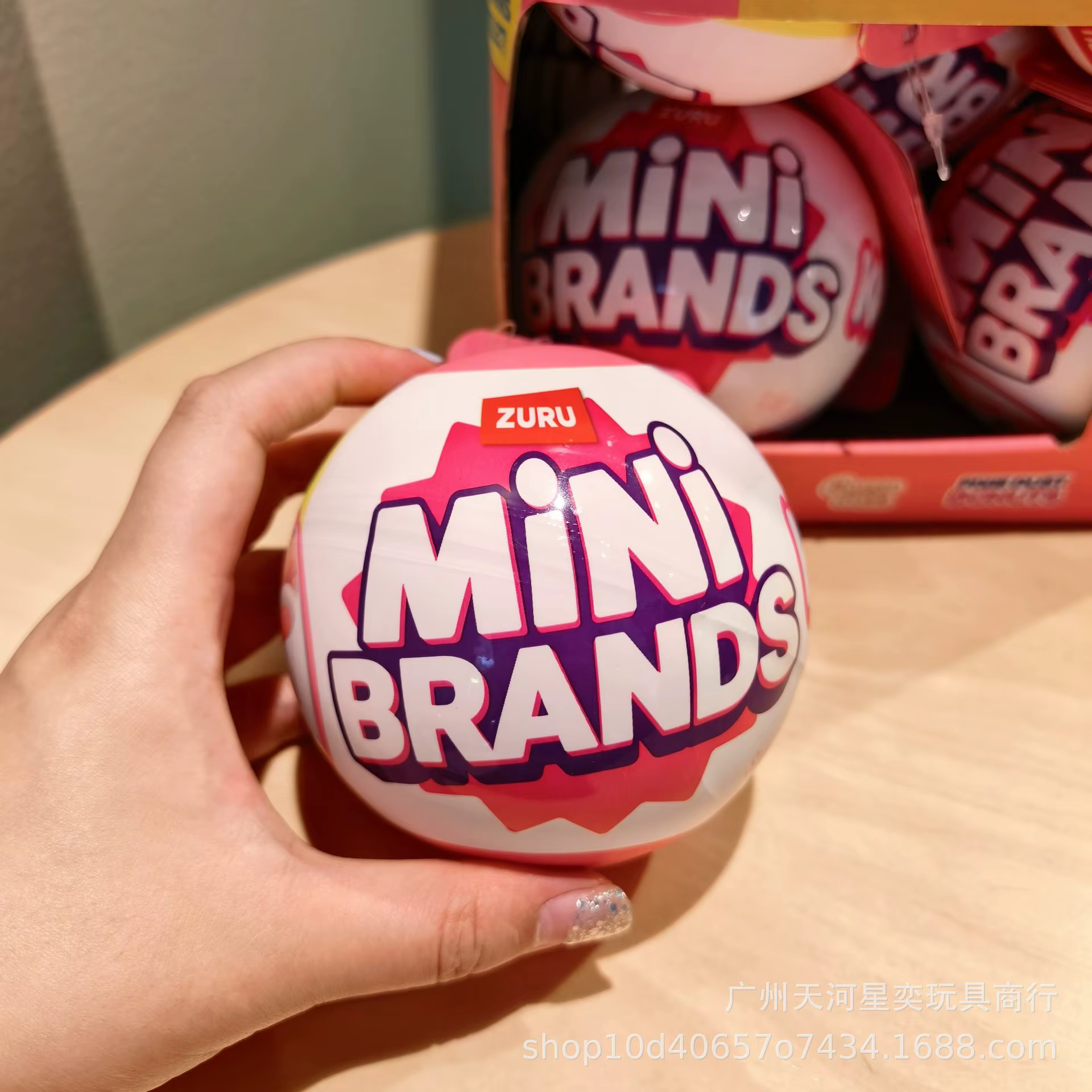 Nouvelles figurines Zuru Mini Brands Kawaii 5 Surprise Ball avec 5 Kawaii Kuties, plus de 30 miniatures interactives à collectionner, jouet interactif, cadeau pour collectionneurs