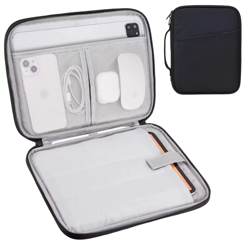 Sacs à poignée étanches et antichoc pour tablette, étui pour iPad Pro 13 12.9 Air 11 10.9 M4 I Pad 10 Gen, housse de transport, accessoires