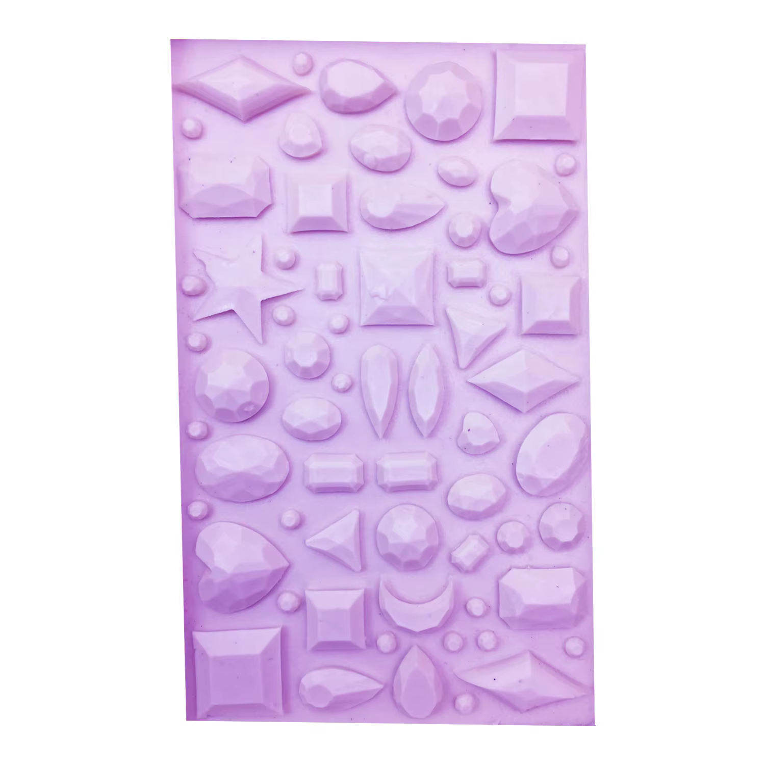 Moule de cuisson en silicone M0595, Mini gemme en forme de diamant, outils de décoration de gâteau fondant, chocolat, bonbons