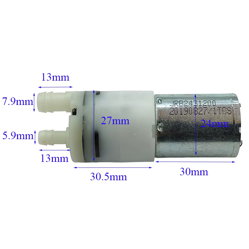 Mini pompe à eau auto-amorçante 370 DC 12V-24V, moteur silencieux à balais, aspirateur