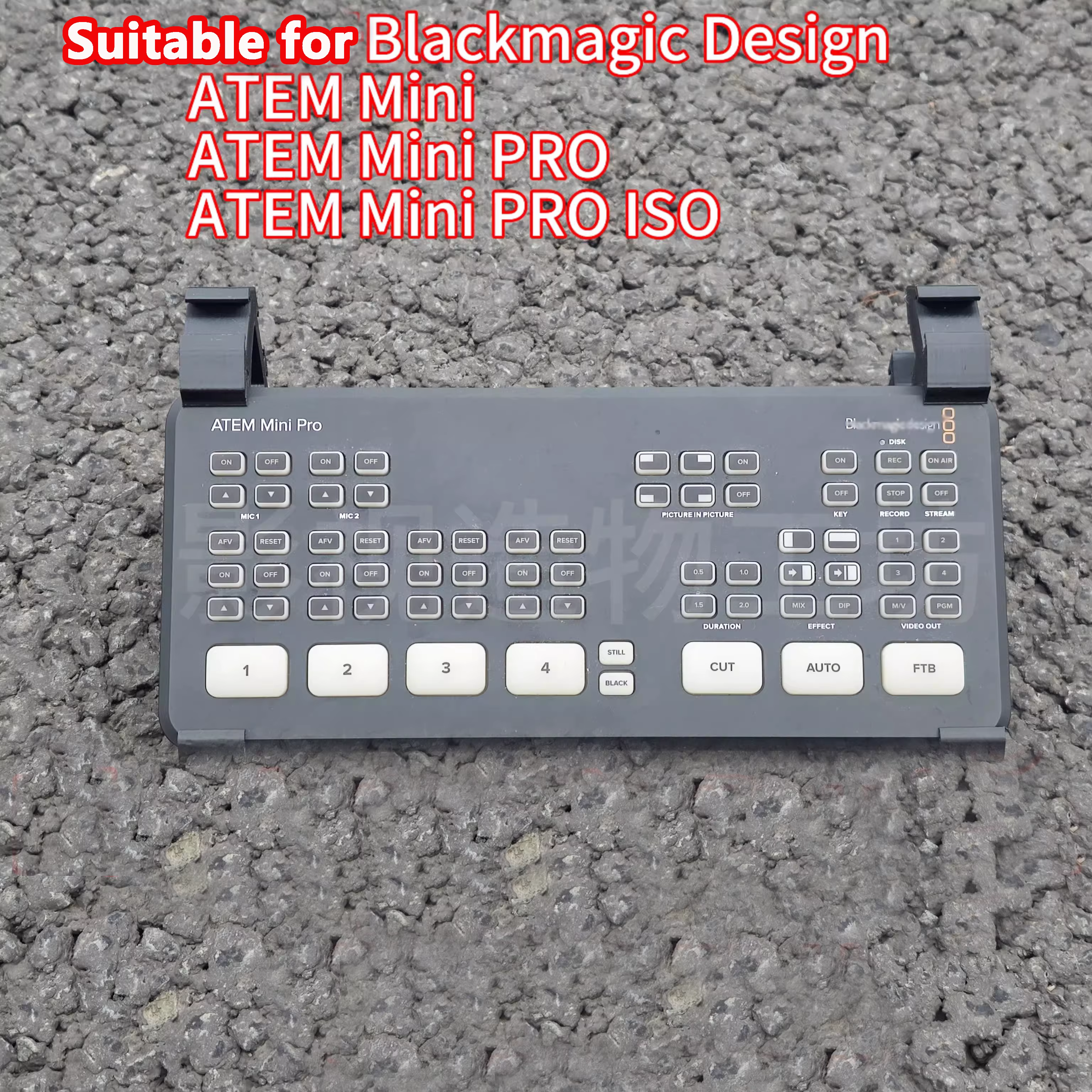 ATEM mini pro supports de refroidissement chaussure froide peut contenir un moniteur Portable extrêmeISO directeur canal rehausser les supports de dissipation thermique
